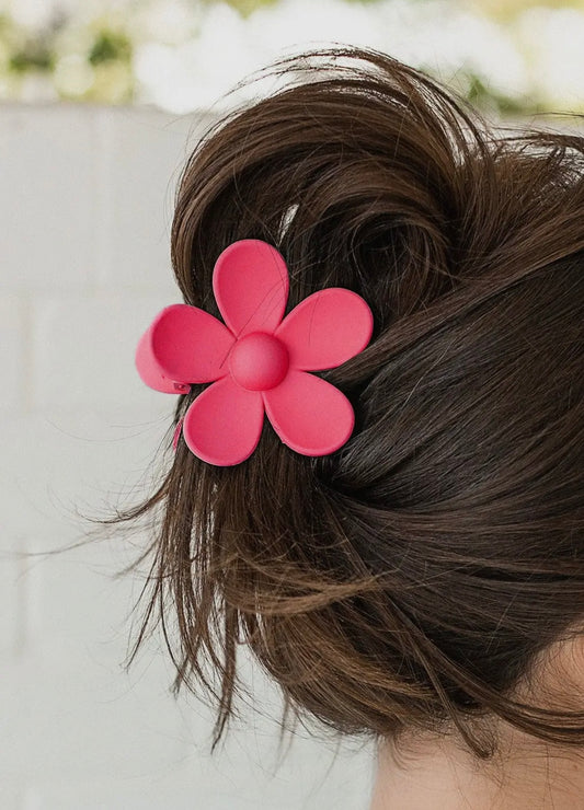 Flower Claw Clip